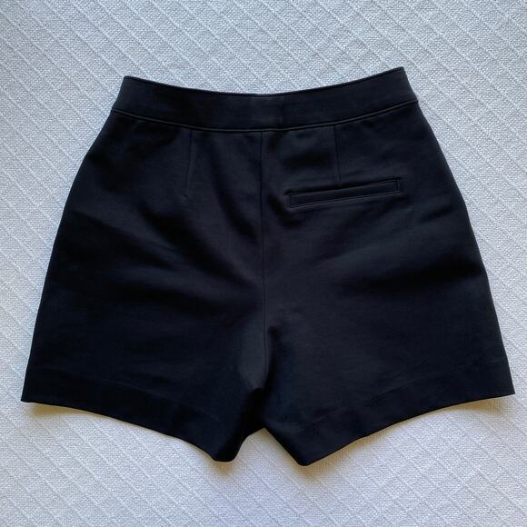 NWT Spanx The Perfect A-Line Short Black Pull-On Ponte Stretch Smoothing Small - Picture 10 of 16